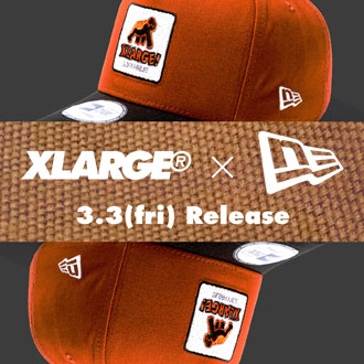3.3.fri XLARGE® × NEW ERA 9FORTY D-Frame